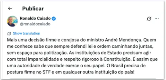Mendonça afasta Andrei da PF e três candidatos elogiam a decisão. A divergência de critérios para investigar políticos …
