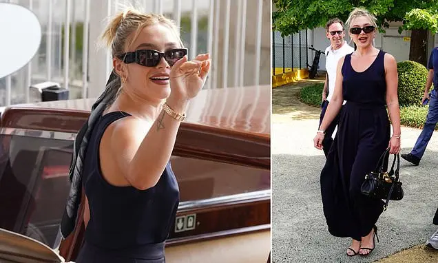 Florence Pugh chegou de forma elegante ao Festival de Veneza usando um táxi aquático. Essa aparição, quatro anos após o…