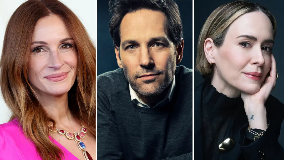 Julia Roberts, Paul Rudd e Sarah Paulson voltam para a Broadway este inverno no espetaculo Small Mouth Sounds. É bacana…