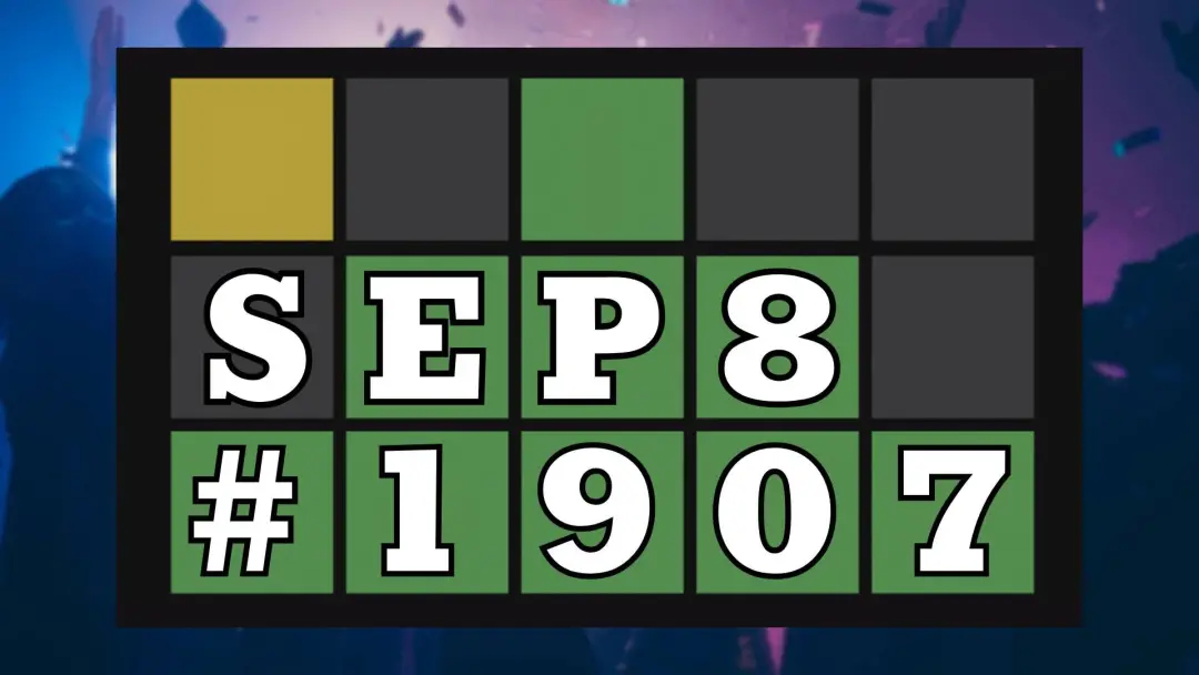 Puzzle Wordle de 8 de setembro de 2026 tem um meio complicado com muitas chances de resposta, mas só tem um jeito certo…