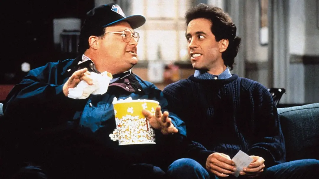 Jerry Seinfeld e Larry David criaram a ideia de um show sobre nada quando a NBC abordou eles na quarta temporada. Conco…