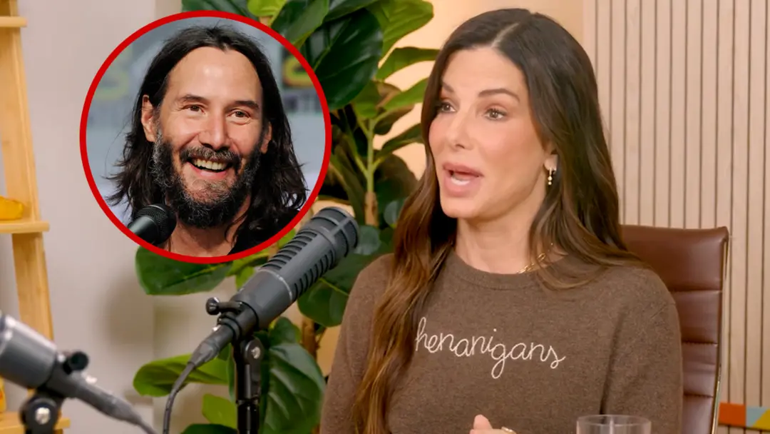 Sandra Bullock falou sobre a amizade com Keanu Reeves em um programa, comentando que ele é muito calmo e ponderado, lev…