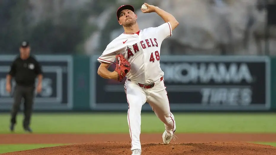 Reid Detmers atingiu 182 strikeouts na temporada, ajudando os Angeles Angels em relação aos Red Sox. Com a equipe em te…