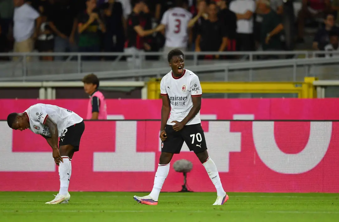 Alpha Cisse, do Milan, pode não ir para a seleção italiana mesmo com os dois gols que fez em Turim. O Mancini e o Ranie…