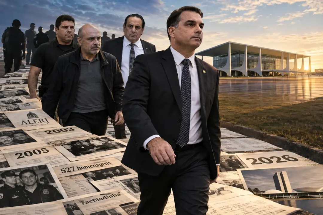 Flávio Bolsonaro tem trajetória com personagens como Fabrício Queiroz e Adriano da Nóbrega, envolvidos em escândalos de…