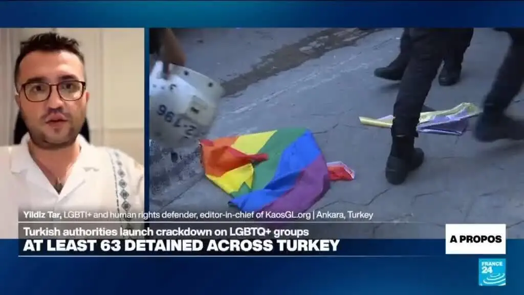 60 pessoas foram detidas em incursões policiais em bares gay e lares de ativistas LGBTQI na Turquia. A repressão oficia…