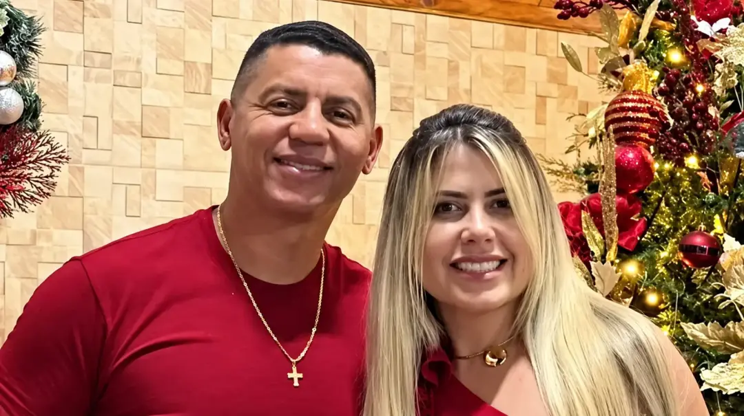 Rogério Camilo, policial militar e segurança de Virginia, faleceu em um acidente de moto na BR-060 junto com a esposa P…