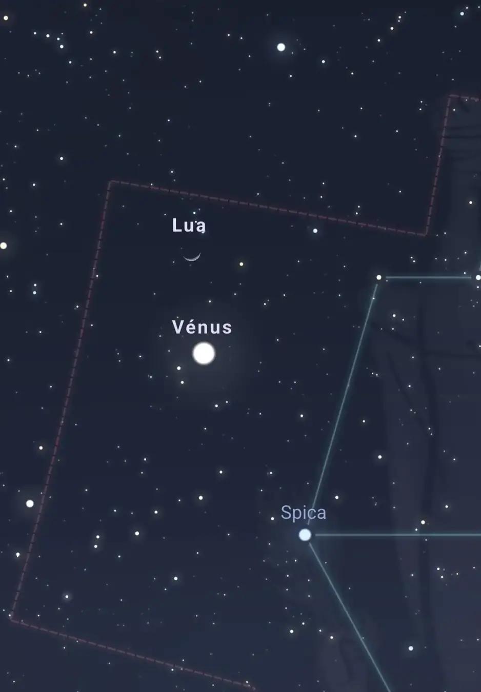 No céu de Goiânia nesta segunda, 14, a Lua e Vênus vão se encontrar visualmente, logo após o pôr do sol. A gente sabe q…