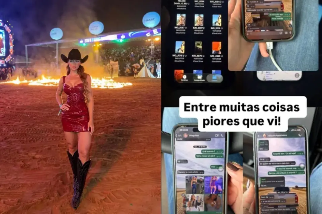 Duda Corrêa encerrou o namoro de um ano com Thiago Queiroz após descobrir conversas indicando infidelidade, incluindo m…