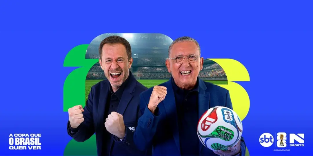 Galvão Bueno saiu do quadro societário da N Sports após processo judicial contra o SBT sobre repasse de cotas publicita…
