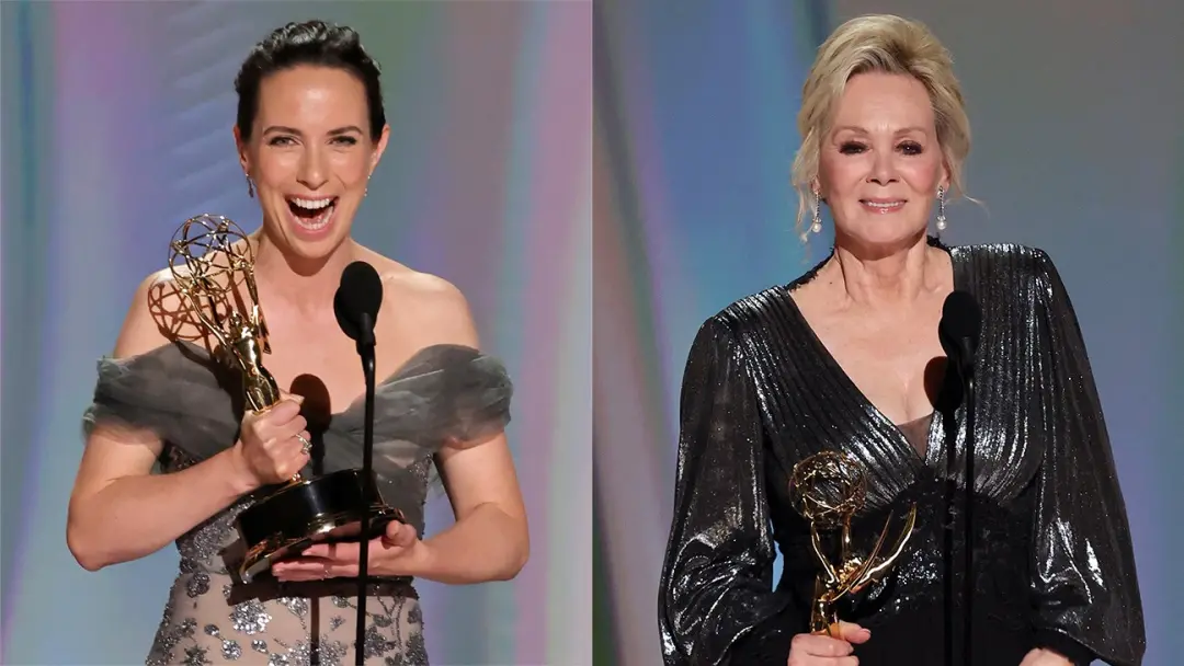 Kate O Flynn ganhou o primeiro prêmio da noite nos Emmys, e Jean Smart fez história na cerimônia em Los Angeles. Acho q…