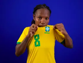 Formiga diz que a Copa do Mundo Feminina de 2027 no Brasil é um impulso pra modalidade. Ela defende que o legado do tor…