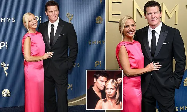 Sarah Michelle Gellar e David Boreanaz se reuniram nos Emmys, quase 30 anos depois de Buffy e Angel. Ver esses atores j…