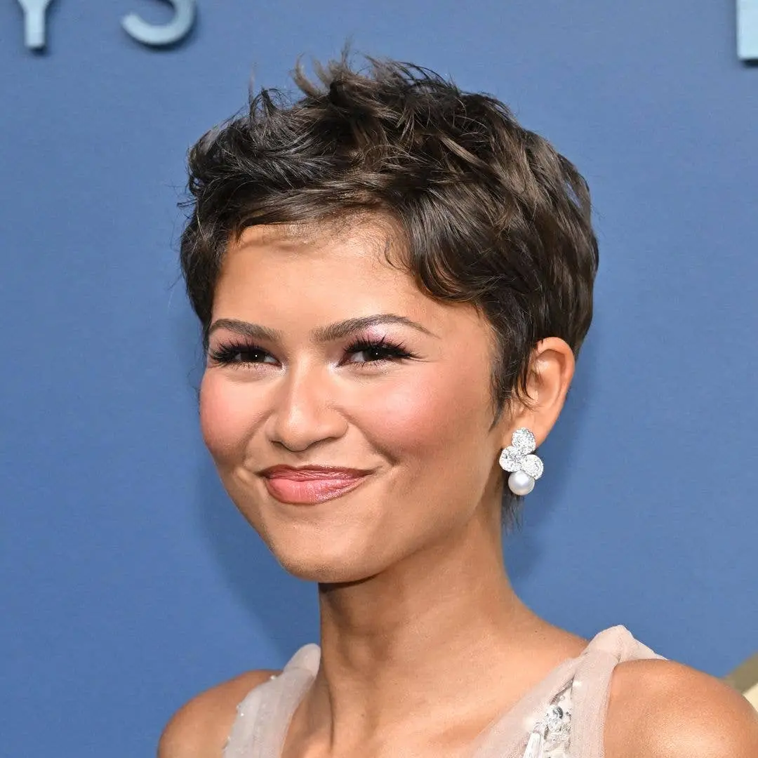 Zendaya brilhou nos Emmys com um vestido prateado Prada, cortado profundo e saia transparente. A ousadia da roupa mostr…