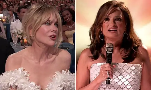 Nicole Kidman foi mandada calar a boca por Mariska Hargitay durante o monólogo de abertura do Emmy Awards. A interrupçã…