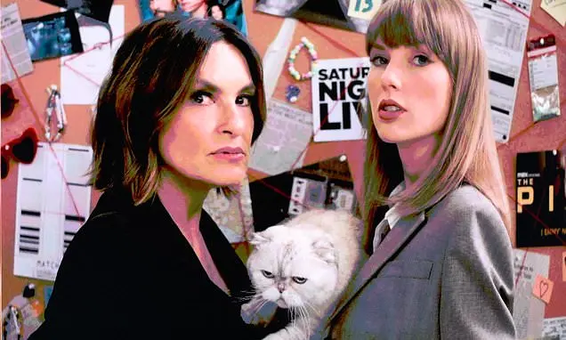 Taylor Swift apareceu surpresa no sketch do Law & Order nos Emmys de 2026, e até o gato dela participou. É um movimento…