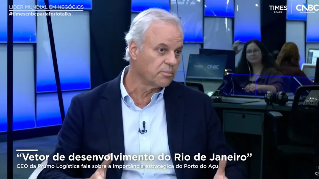 Porto do Açu virou plataforma de infraestrutura e energia, com cerca de 6% do comércio internacional do Brasil passando…