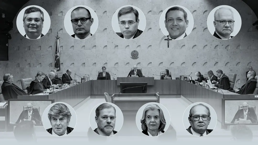 Ministros do STF vão decidir se autorizam a investigação de Alexandre de Moraes, pela primeira vez, por 52 mensagens do…