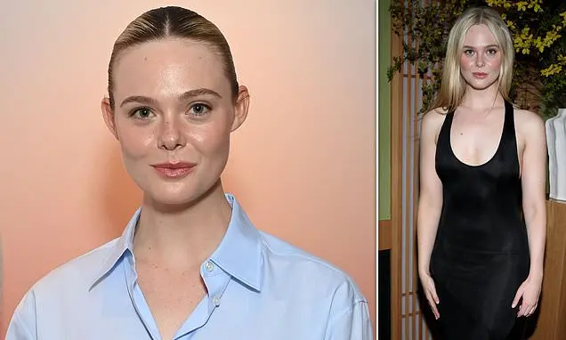 Elle Fanning usou um rímel de 16 dólares na preparação para os Emmys. A maquiadora mostrou como preparar a pele para qu…