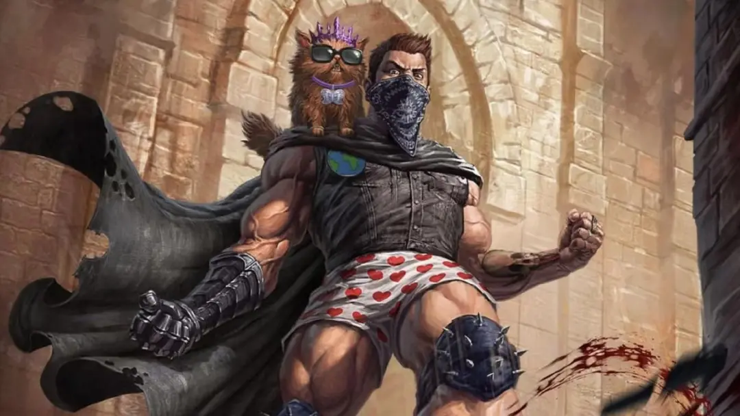 Enchanted Big Boi Boxers do Dungeon Crawler Carl sai em Novembro de 2026. Gosto do conceito do Carl, sobrevivente mal v…