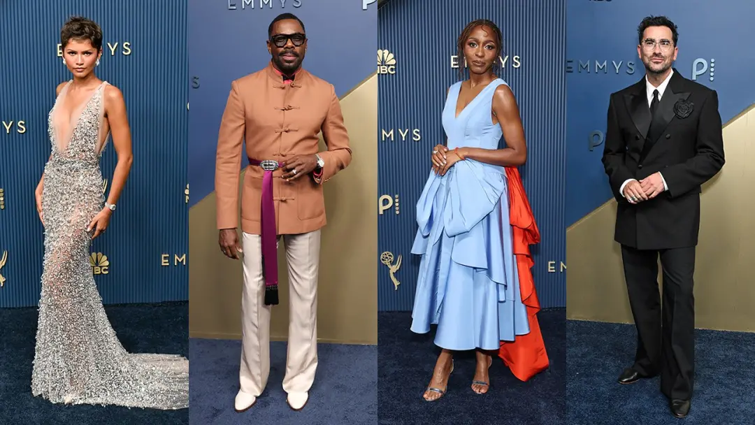 Zendaya, Colman Domingo e Michelle Pfeiffer foram estrelas muito bem vestidas no Emmy 2026. O carpete teve muito look v…