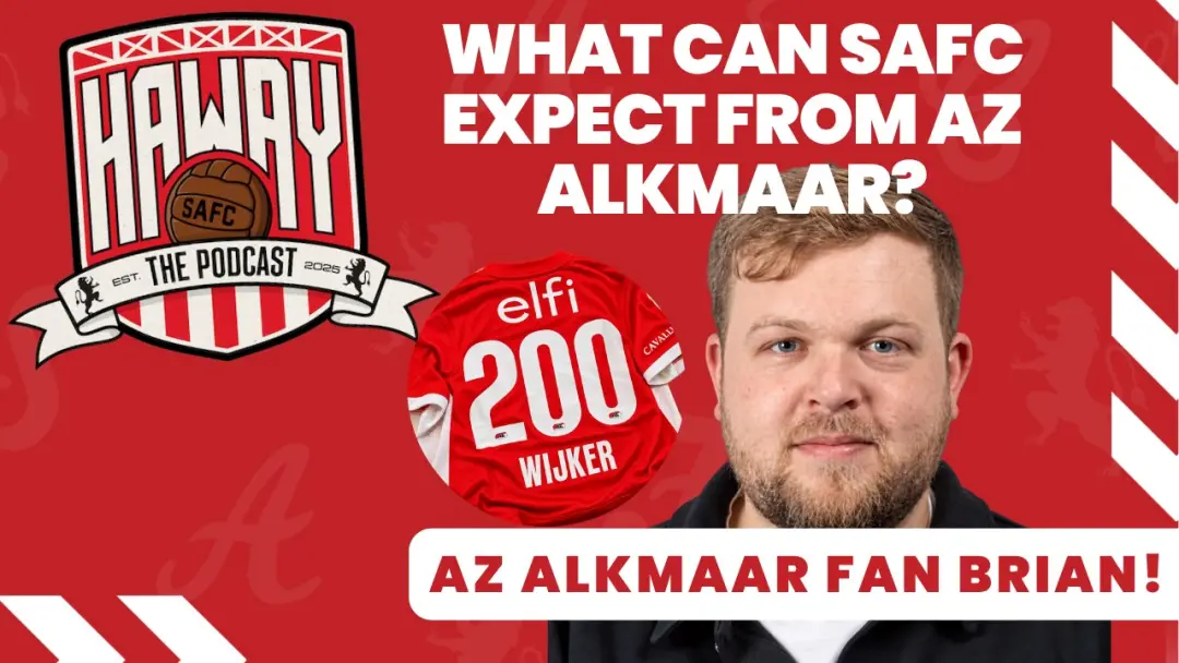 AZ Alkmaar, primeiro adversário do Sunderland na Liga Europa, tá em campo. O suporte do time tá forte, mas a viagem par…