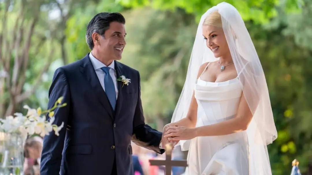 Ana Hickmann e Edu Guedes passaram de 650 para 150 convidados no casamento na Fazenda Casa Gialla, em Araras. Cortar ta…