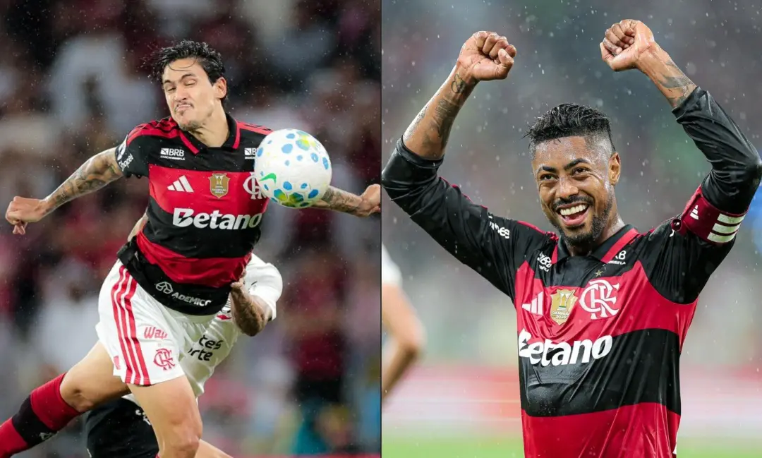 Bruno Henrique decidiu os jogos contra Independiente del Valle e Corinthians com dois gols, enquanto Pedro não marcou e…
