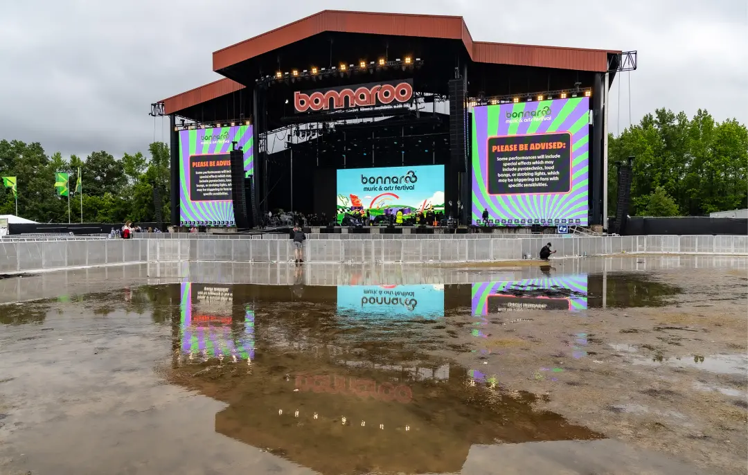 Storm chegou e forçou a interrupção do show do Bright Eyes em Nova York, meio caminho andado do evento especial de 21 a…