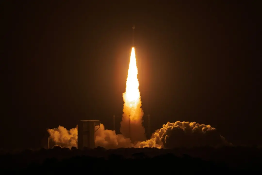 Vega-C colocou em órbita dois satélites, Sentinel-3C e Flex, saindo de Kourou, Guiana Francesa. O Flex vai medir como a…