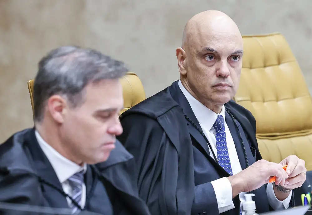 Ministro Alexandre de Moraes deve falar sobre encontros com Daniel Vorcaro no STF. Diálogos e encontros estão no relató…