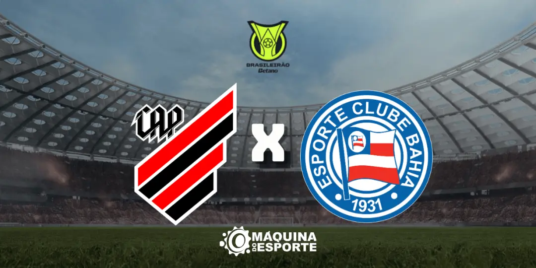Domingo, 20, às 19h30, Athletico-PR e Bahia jogam na Arena da Baixada em Curitiba. A transmissão exclusiva será pelo Pr…