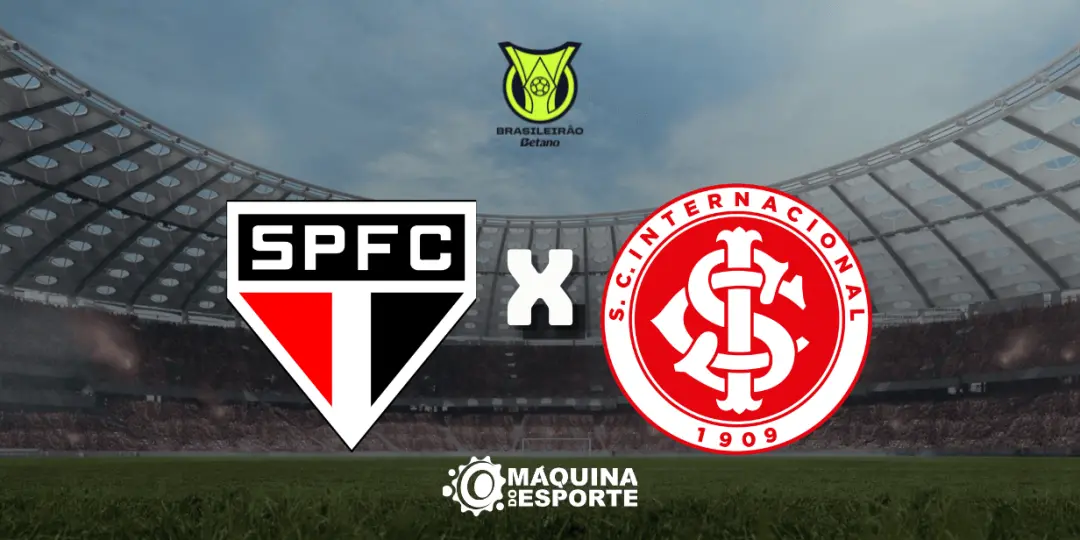 Sábado, 19, às 21h, o São Paulo enfrenta o Internacional no Morumbis, em São Paulo. A transmissão tá garantida pelo Spo…