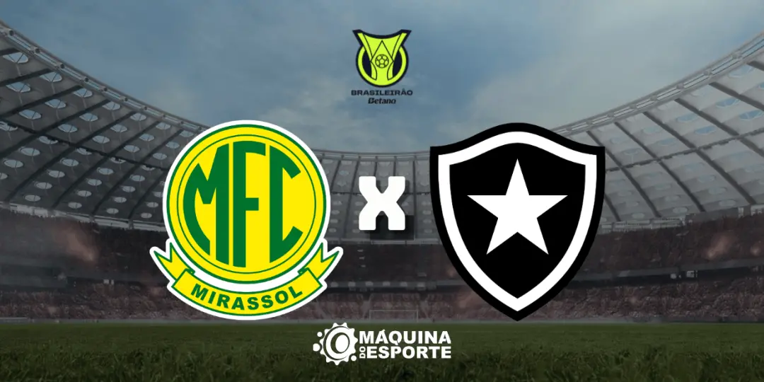 Sábado, dia 19, às 17h, o Mirassol enfrenta o Botafogo pelo Brasileirão 2026 em Mirassol SP. A transmissão será pela Re…