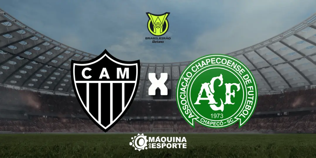 Arena MRV sedia Atlético-MG contra Chapecoense no sábado, 19, às 16h, pelo Brasileirão. A transmissão será exclusiva pe…