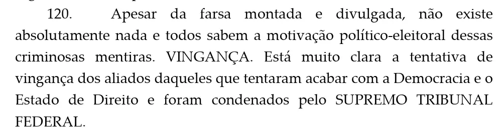 Moraes acusou Mendonca de tentar vingança por investigar o caso do Banco Master. Ele disse que a apuração teve finalida…