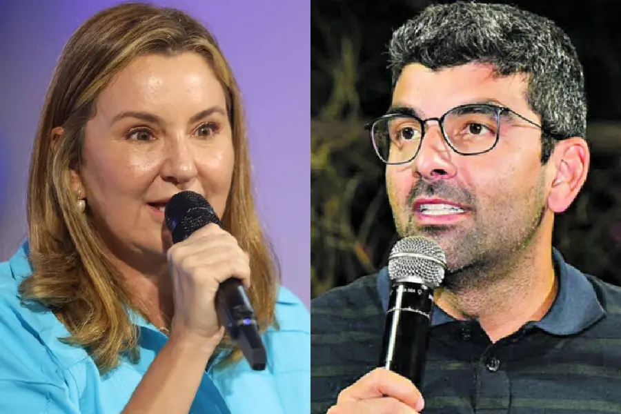 Hana Ghassan tem 40% das intenções de voto no Pará no primeiro turno, com Daniel Santos nos 35%. A disputa tá bem apert…