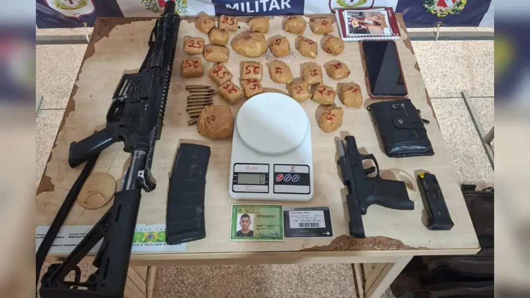 Em Almeirim, no Pará, um homem identificado como liderança de facção morreu após troca de tiros com policiais durante a…