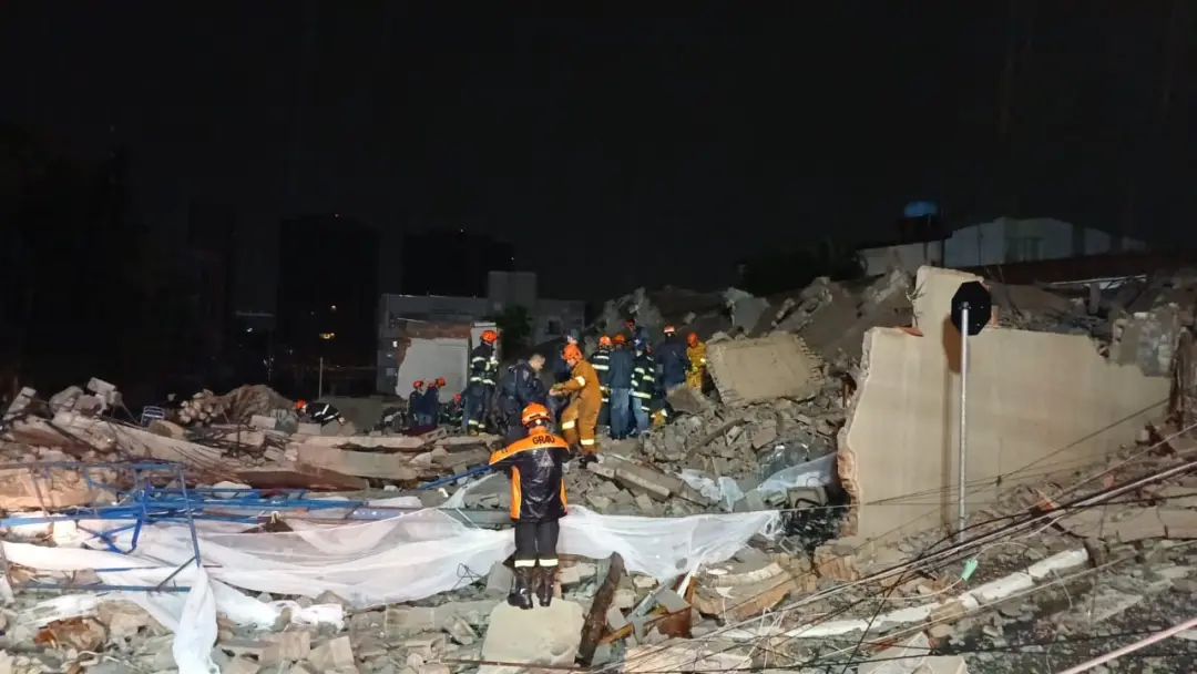 Zona Leste de São Paulo teve obras embargadas da New Home Construtora por causa do prédio que desabou e tirou seis vida…