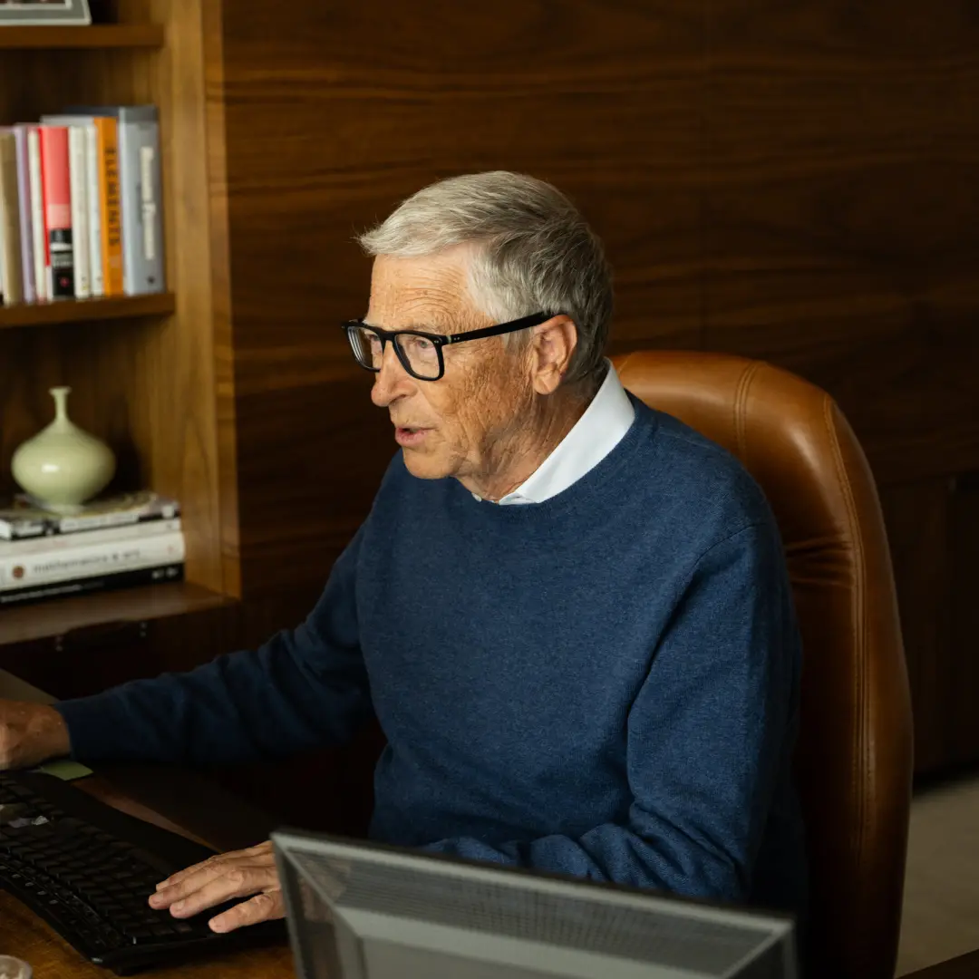 Bill Gates e a fundação dela prometem 1 bilhão de dólares para combater a desigualdade da inteligência artificial. É um…