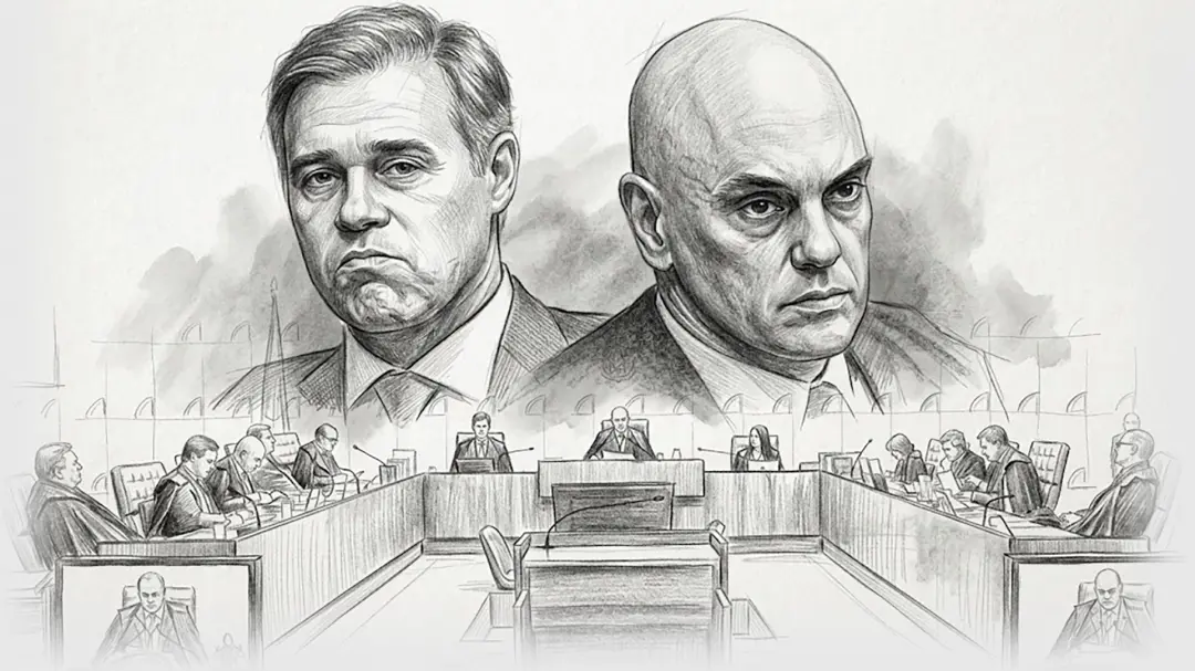 Fachin disse que a decisão sobre o relatório da PF envolvendo mensagens de Vorcaro a Moraes cabe ao plenário do STF, e …