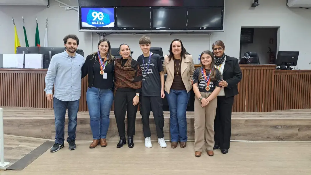 Em Guaíba, a Mostra Científica e Tecnológica teve 74 trabalhos e o Torneio de Robótica reuniu cerca de 100 estudantes. …