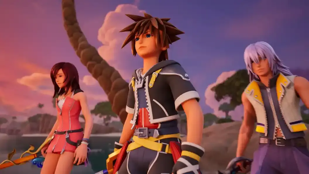 Fortnite soltou trailer mostrando skins de Kingdom Hearts, com Sora, Riku e Kairi entre os confirmados. É uma parceria …