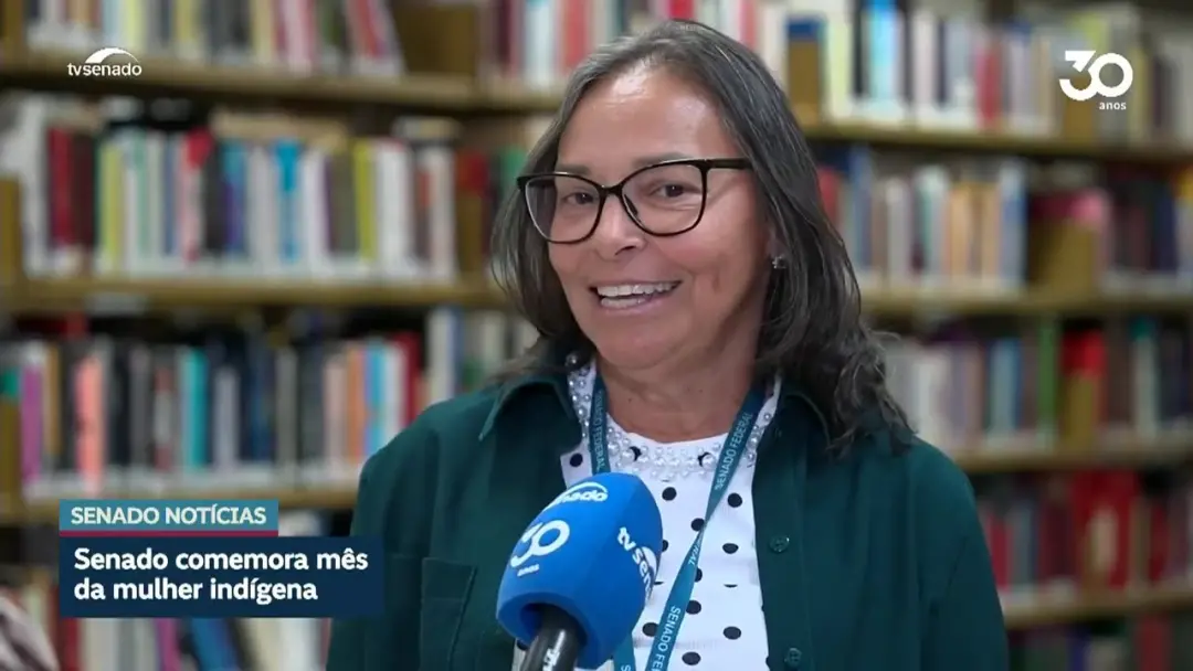 Sarau no Senado reuniu vozes de mulheres indígenas na celebração pelo Dia Internacional das Mulheres e Meninas Indígena…