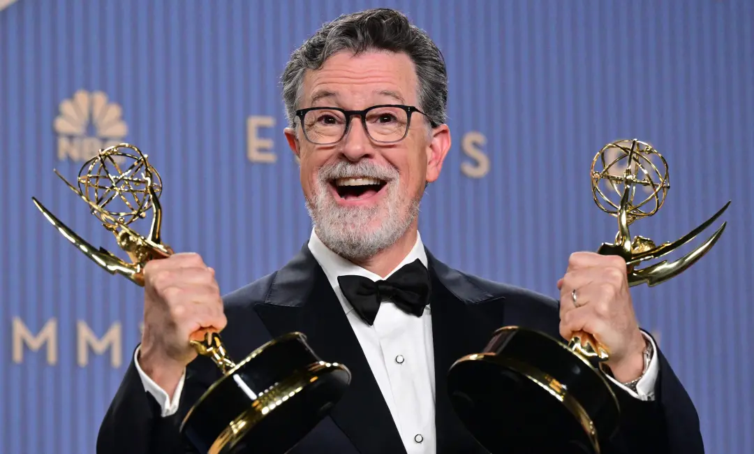Stephen Colbert ganhou o Emmy Awards de melhor programa de variedades após 11 anos no The Late Show. Ele defendeu que a…