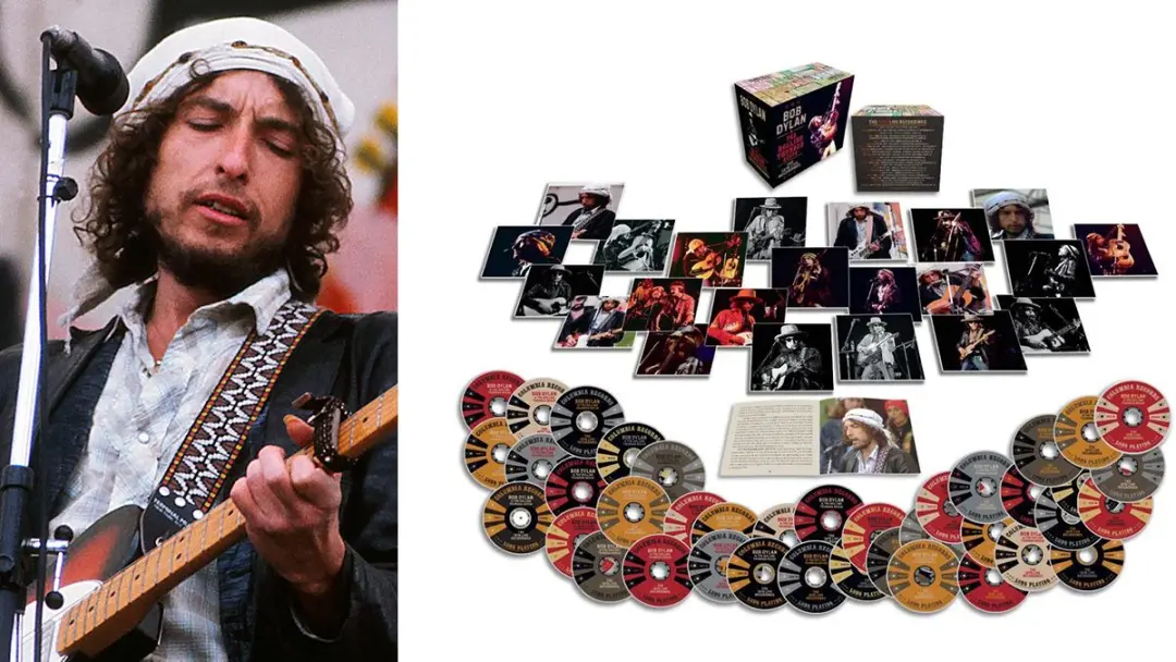 Bob Dylan lança uma caixa de 39 discos com 371 faixas inéditas da turnê Rolling Thunder Revue de 1976, a partir de 6 de…