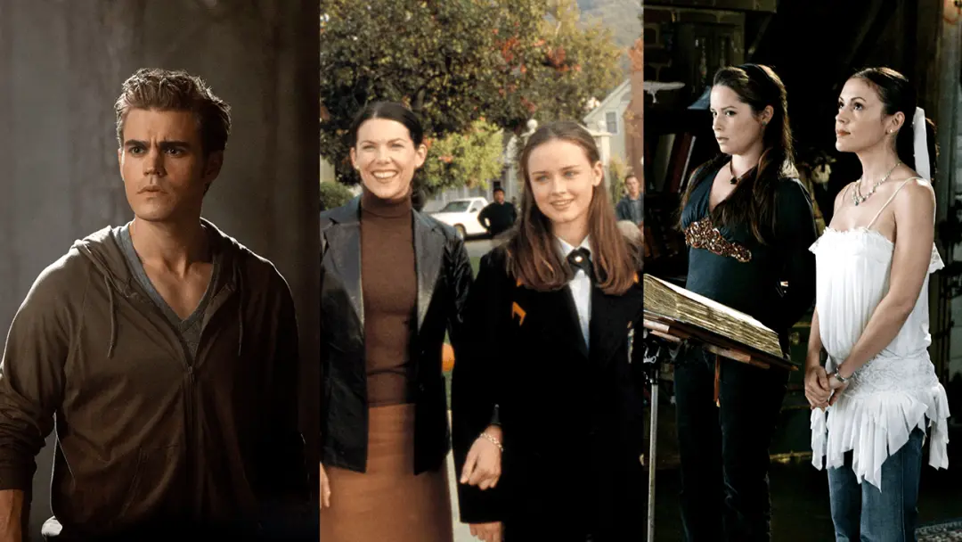 Series como Gilmore Girls e The Vampire Diaries estão na lista de programas com clima de outono. Curto a vibe das série…