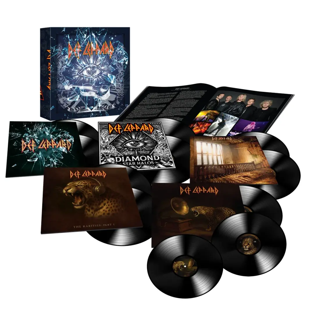 Def Leppard lança Volume 4, um box set com os três últimos álbuns de estúdio e 41 faixas raras, incluindo um cover inéd…