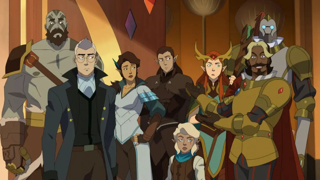 O The Legend of Vox Machina, série de fantasia do Prime Video, pode mudar o personagem principal no final da quinta tem…