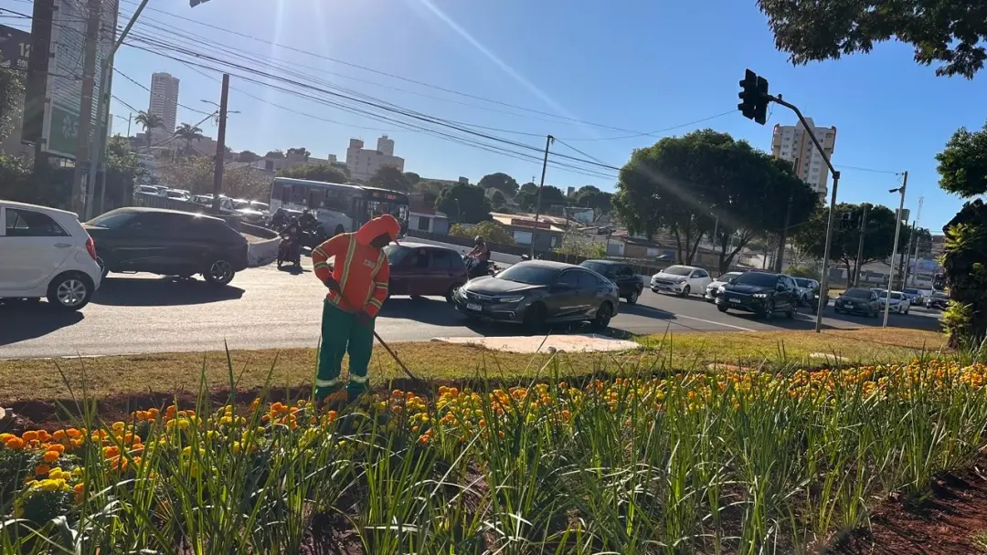 Comurg vai plantar 40 mil mudas em praças e rotatórias de Goiânia nesta semana. É bom ter mais verde na cidade, ajuda a…